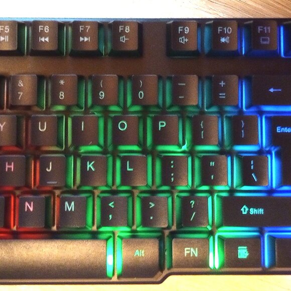 Lighted Gaming Keyboard - Picture 4 of 6